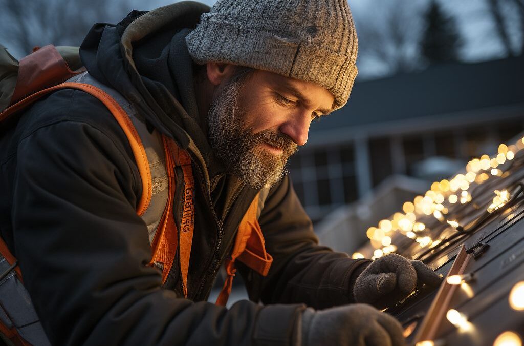 Holiday Outdoor Light-Hanging Tips That Won’t Damage Your Roof