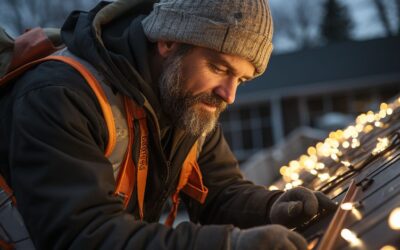 Holiday Outdoor Light-Hanging Tips That Won’t Damage Your Roof