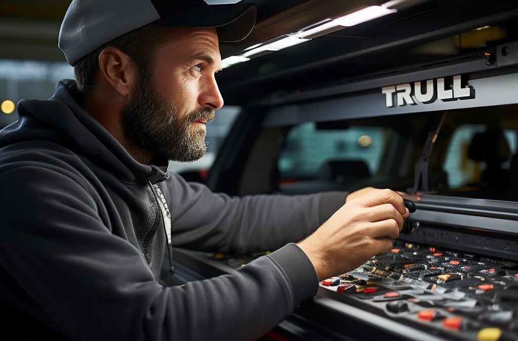 How to install thule roof rack?