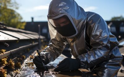 How to repair asbestos roof?