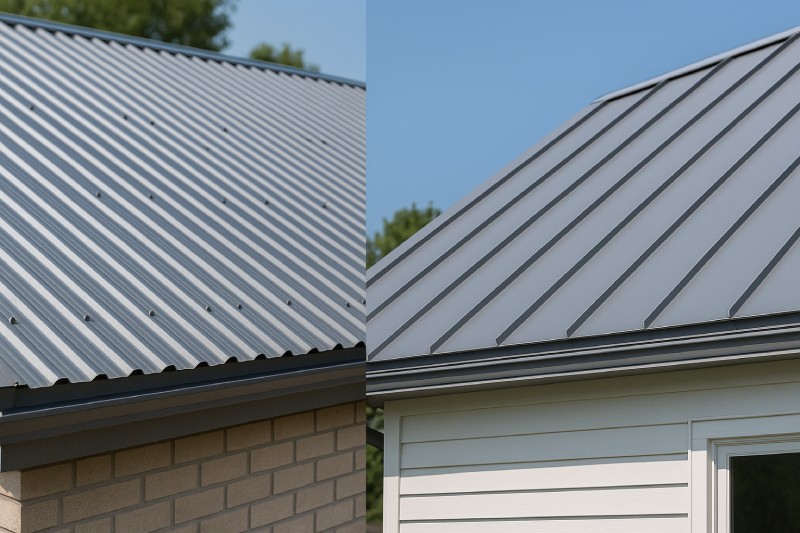Corrugated Metal vs. Standing Seam: Which One Fits Your Property? 