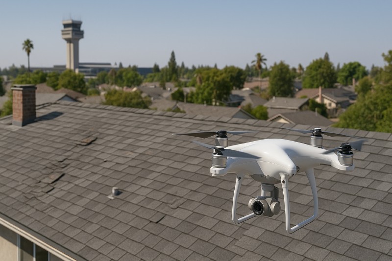 Drone Roof Inspections in Fresno – No Ladders, Just Precision
