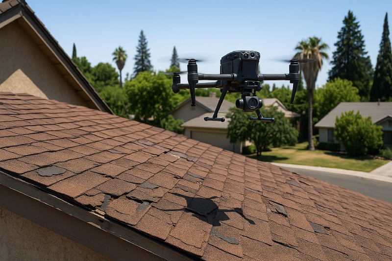 Fresno’s Roofing Challenges Made Easier With Drones
