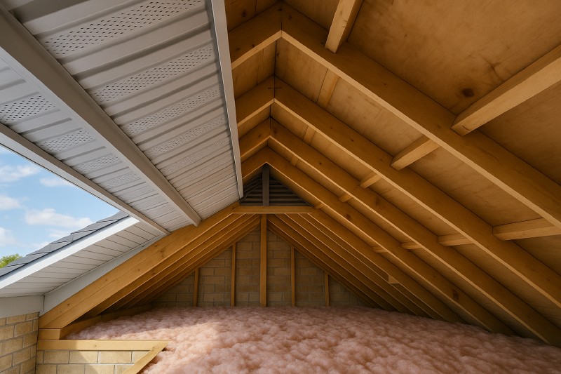 How Aluminum Soffits Support Better Attic Ventilation