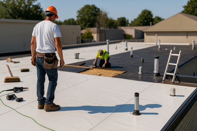The Flat Roof Installation Process