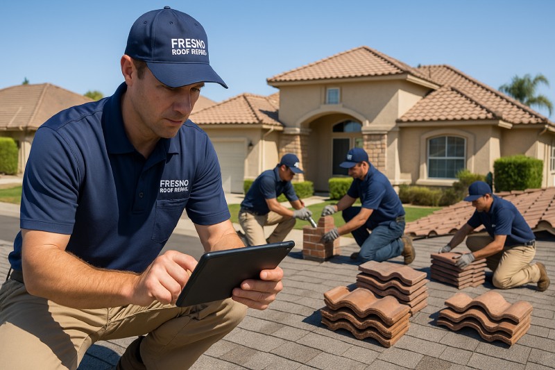 What We Bring to a Small Roof Repair Call