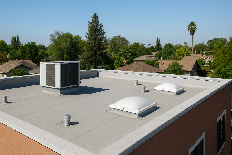 Why Flat Roofs Make Sense in Fresno